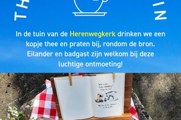Schuif aan bij Theetijd in de Tuin