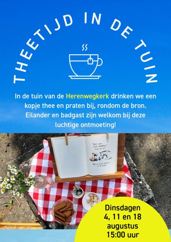Schuif aan bij Theetijd in de Tuin